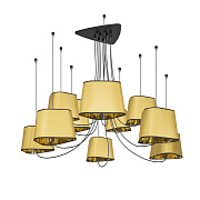 Люстра подвесная Loft It Nuage LOFT1163-10YL 400Вт 10 лампочек E14