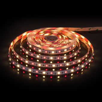 Светодиодная лента Elektrostandard a053728 5050+5050 14,4Вт/м 5000мм IP20 RGB/тёплый белый свет