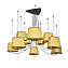 Люстра подвесная Loft It Nuage LOFT1163-10YL 400Вт 10 лампочек E14