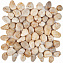 Мозаика PIXEL Галька PIX265 Bianco Natura камень 30,5х30,5см 0,93кв.м.