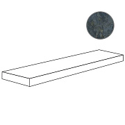 Плитка для ступеней ABK Sensi Signoria PF60009140 Angolare Top Sx Labradorite Luxугловая левая 120х32см 0,384кв.м. полированная