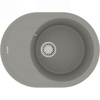 Мойка кухонная LEMARK LACHA 620 9910051 47х62см грей