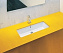 Раковина встраиваемая сверху ArtCeram WASHBASINS GEL002 01 00 33х90см