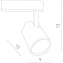 Трековый светильник Arte Lamp AMICO A1811PL-1WH 10Вт LED белый для однофазного трека