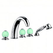 Смеситель для ванны Bongio Rivoli 05531CR07D хром