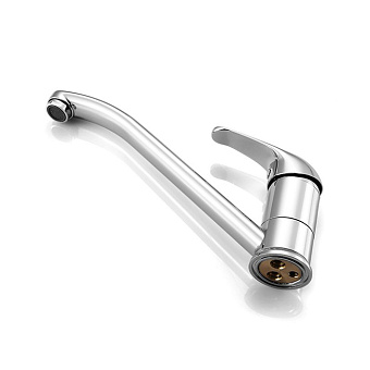 Смеситель для кухни MILARDO Davis DA56002C MI поворотный излив хром глянец