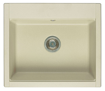 Мойка кухонная Акватон Делия 1A715232LD240 60,2х51,7см бежевый