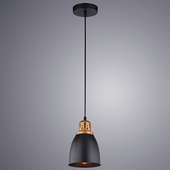 Светильник подвесной Arte Lamp EURICA A4248SP-1BK 60Вт E27