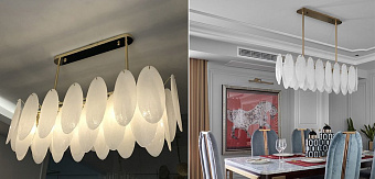Люстра потолочная ImperiumLOFT Angel Style Italian Murano 144339-22 280Вт 7 лампочек LED