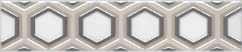 Бордюр KERAMA MARAZZI Гран Пале AD\A401\6343 разноцветный 5,4х25см 0,014кв.м.