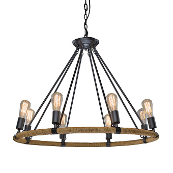 Люстра подвесная Loft It Rope Filament Loft1861/8 320Вт 8 лампочек E27
