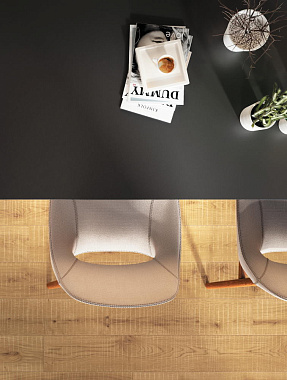 Неполированный керамогранит Atlas Concord Италия Exence AOUL Almond Saw Cut 150х18,5см 1,11кв.м.
