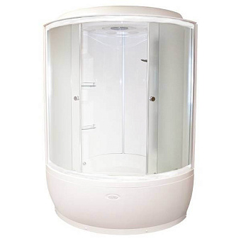 Душевая кабина RADOMIR Лаура 1-04-1-0-5-0871 128х128х240см стекло матовое