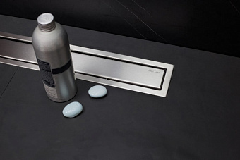 Душевой лоток Pestan 850 89,6х13,6см горизонтальный сток с решёткой и опорами