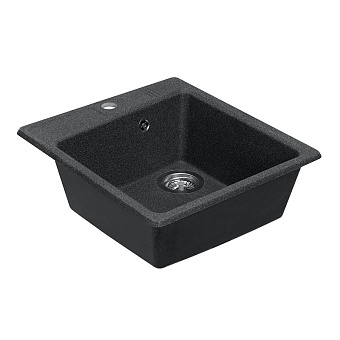 Мойка кухонная Акватон Парма 1A713032PM210 47х51см чёрный