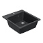Мойка кухонная Акватон Парма 1A713032PM210 47х51см чёрный