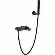 Смеситель для ванны Boheme Stick 123-BB чёрный