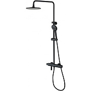 Душевая система LEMARK Bronx LM3772BL чёрный