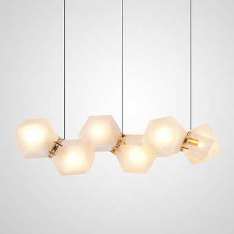 Люстра потолочная ImperiumLOFT Gabriel Scott 229779-22 240Вт 6 лампочек G9