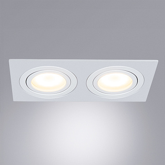 Светильник точечный встраиваемый Arte Lamp TARF A2168PL-2WH 50Вт GU10