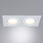Светильник точечный встраиваемый Arte Lamp TARF A2168PL-2WH 50Вт GU10