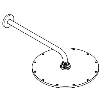 Верхний душ GROHE Rainshower Cosmopolitan 26066000 хром