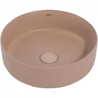 Раковина накладная Abber BEQUEM AC2108MBB 36х36см