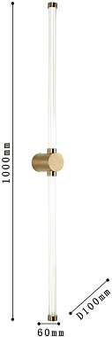 Бра Favourite Lignum 3057-3W 24Вт LED
