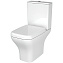 Унитаз напольный VITRA Polar 9843B003-7201 безободковый с микролифтом