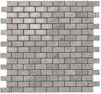 Керамическая мозаика Atlas Concord Италия MARVEL STONE AS33 Bardiglio Grey Mosaico Lappato Burattato 29,8х29,8см 0,54кв.м.