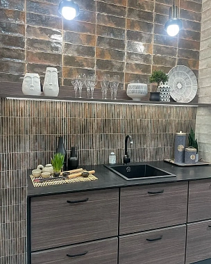 Настенная плитка MAINZU Alboran PT03429 Terra 10х30см 1,02кв.м. глянцевая