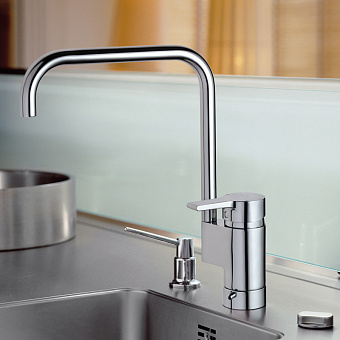 Смеситель для кухни IDEAL STANDARD ACTIVE B8084AA высокий излив хром
