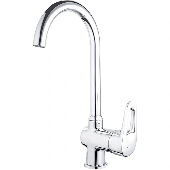 Смеситель для кухни Maxonor MN4068 поворотный излив хром