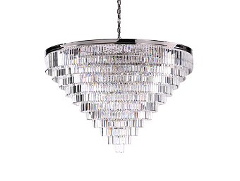 Светильник подвесной Newport 31100 31143/S nickel 60Вт E14