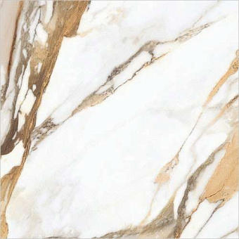 Полированный керамогранит Global Tile Borghini_GT GT60605403MCR белый 60х60см 1,44кв.м.