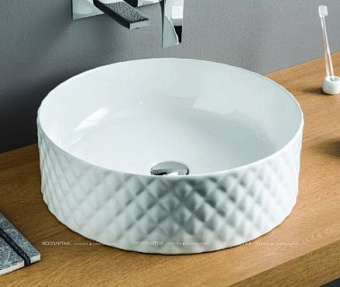 Раковина на столешницу ArtCeram Rombo OSL009 05; 00 44х44см