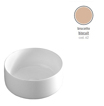 Раковина накладная ArtCeram Cognac COL004 62 00 35х35см