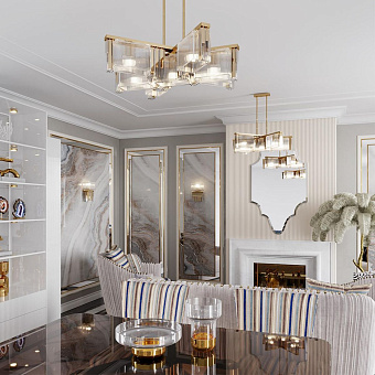 Люстра подвесная Odeon HALL 4871/7 280Вт 7 лампочек E14