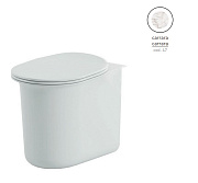 Унитаз приставной ArtCeram Chic CHV002 47 00 безободковый