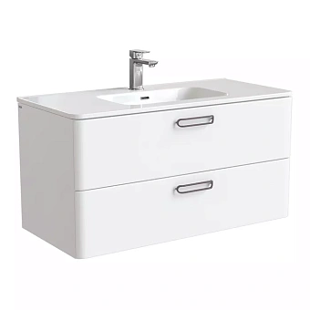 Тумба с раковиной IDDIS Brick BRI10W1i95K 47х100х50см