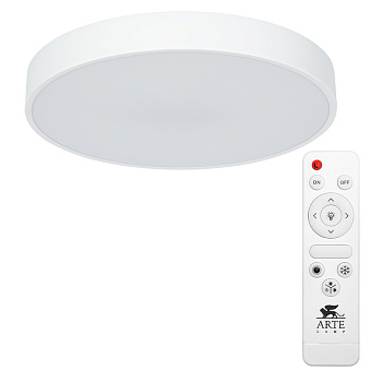 Светильник потолочный Arte Lamp ARENA A2661PL-1WH 60Вт LED