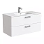 Тумба с раковиной IDDIS Brick BRI10W1i95K 47х100х50см