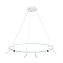 Люстра подвесная Arte Lamp RING A2186SP-1WH 75Вт 1 лампочек LED