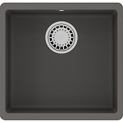 Мойка кухонная LEMARK SINARA 440-U 9910071 42х44см серый шелк
