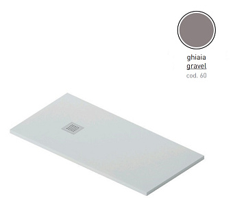 Душевой поддон ArtCeram Lapis PDR027 60 00 140х70см