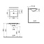 Раковина на столешницу VITRA S20 5465B003-0001 55х17см