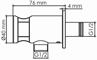 Гигиенический душ WASSERKRAFT Sauer А71097 золото