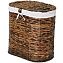 Корзина для белья WASSERKRAFT Dill WB-611-L коричневый 87,1л