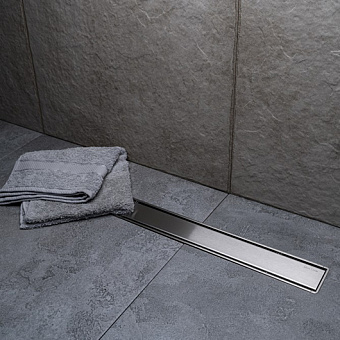 Душевой лоток Pestan 13702509 59,6х12см горизонтальный сток с решёткой и опорами