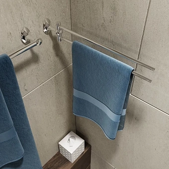 Полотенцедержатель IDDIS Male MALSS20i49 хром 7,5см
